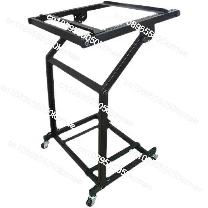 For Professional DJ Equipment Mixer Stand Amplifier Stand Rack Roller Mobile Audio Equipment