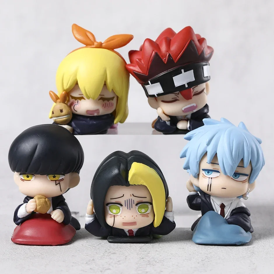 Set Onemutan Mashle Magic and Muscles Capsule Gacha PVC Figures Model Figurine Brinquedos Gift