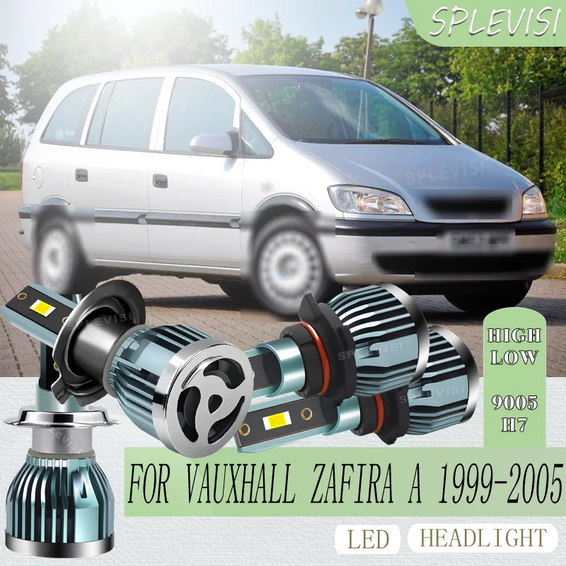 

Long Service Life​ LED Headlight high low beam Flexible Installation For Vauxhall Zafira A 1999 2000 2001 2002 2003 2004 2005