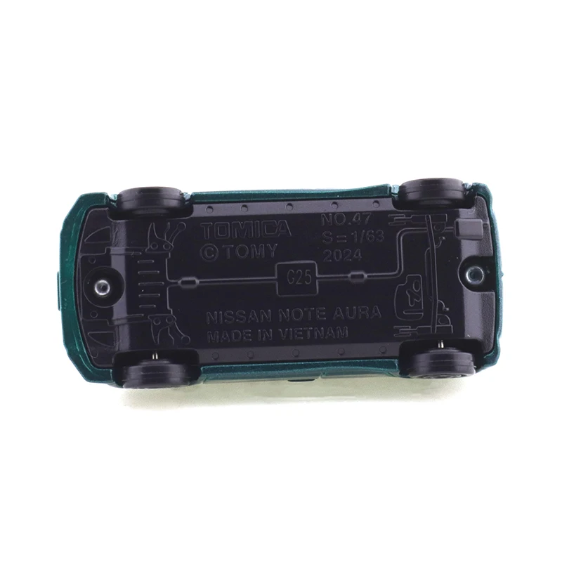 Takara tomy tomica no.47 nissan note aura carro liga brinquedos veículo motorizado modelo de metal fundido para crianças