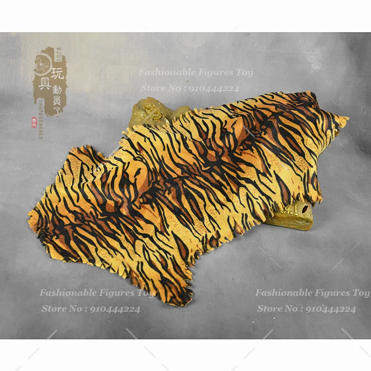1/6 مقياس لتقوم بها بنفسك تقليد النمر منقوشة بطانية الجندي مصغرة الحيوان وسادة كرسي لجسم عمل الشكل 12 بوصة #6