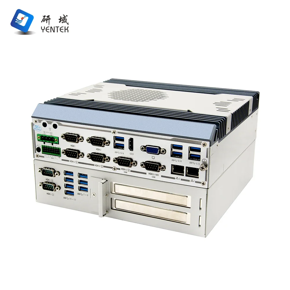 Industrial Desktop Computer LGA1151 8 9th Gen 2 DDR4 M.2 2 LAN 8 RS232 COM PCIE3.0 X16 X8 Industrial Embedded Pc