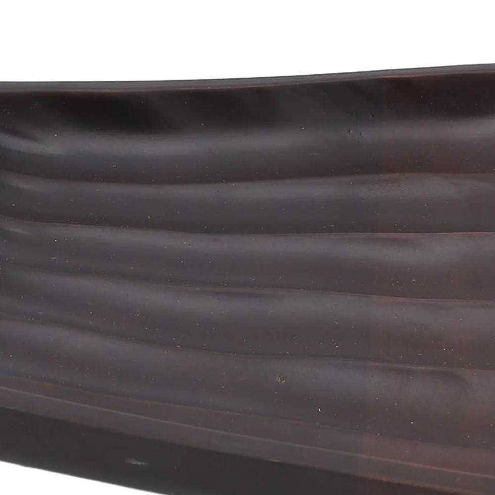 Solid Wood Serving Tray Irregular Outline Wood Texture Storage Tray Smooth Surface Thick Board Food Platter Dessert Placement