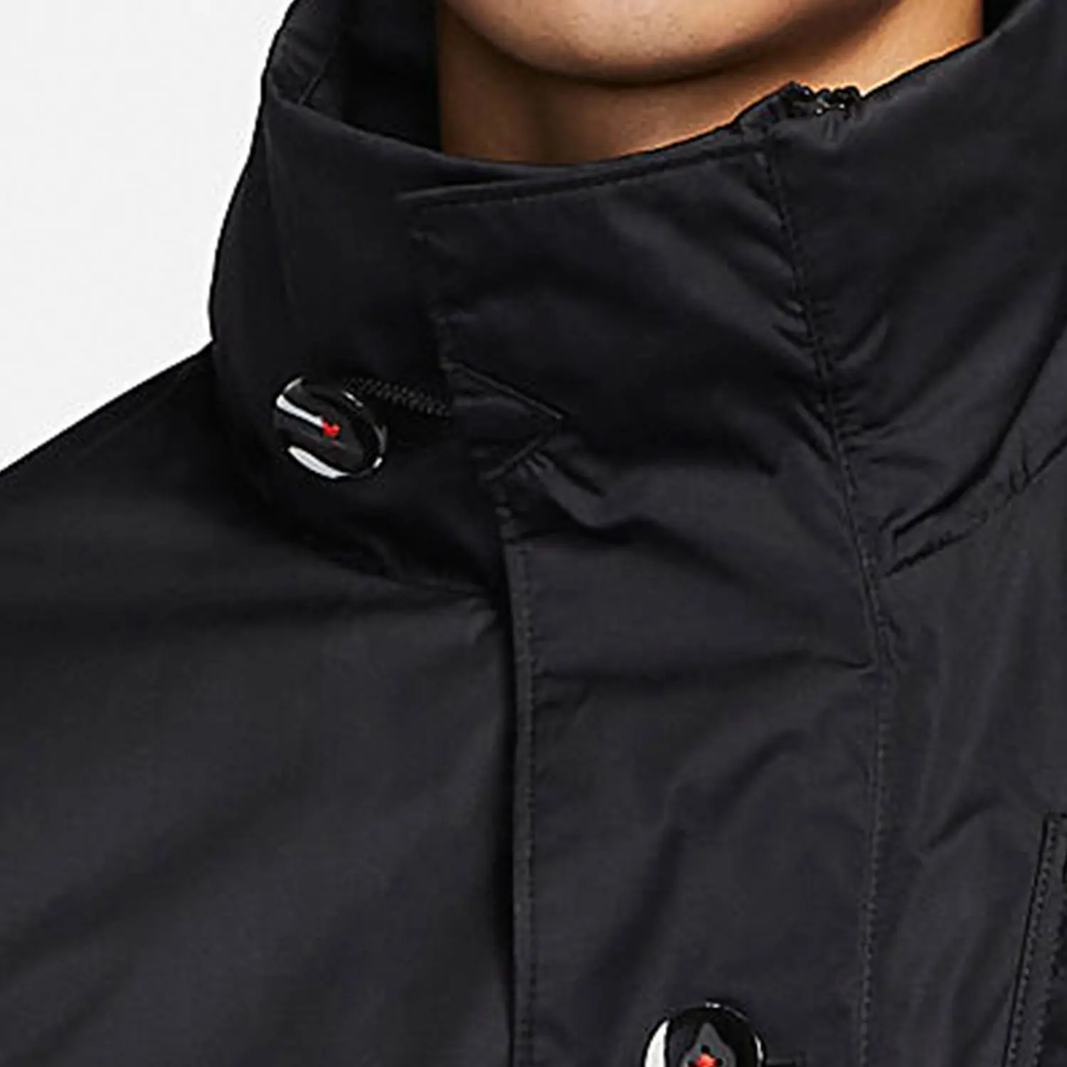 Nike genuine winter men's Irving basketball sports hooded warm cotton jacket DA6697-010