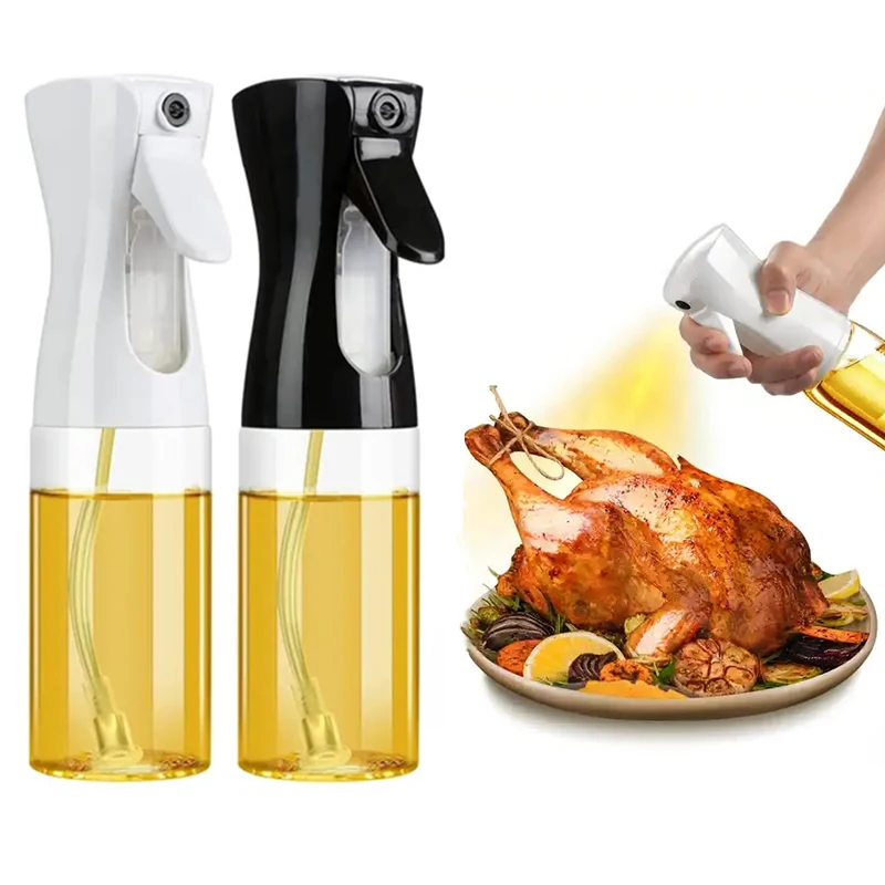 200/300/500ML Oil Spray Bottle BBQ Cooking Kitchen Baking Olive Oil Sprayer Oil Spray Empty Bottle Vinegar Bottle Oil Dispenser