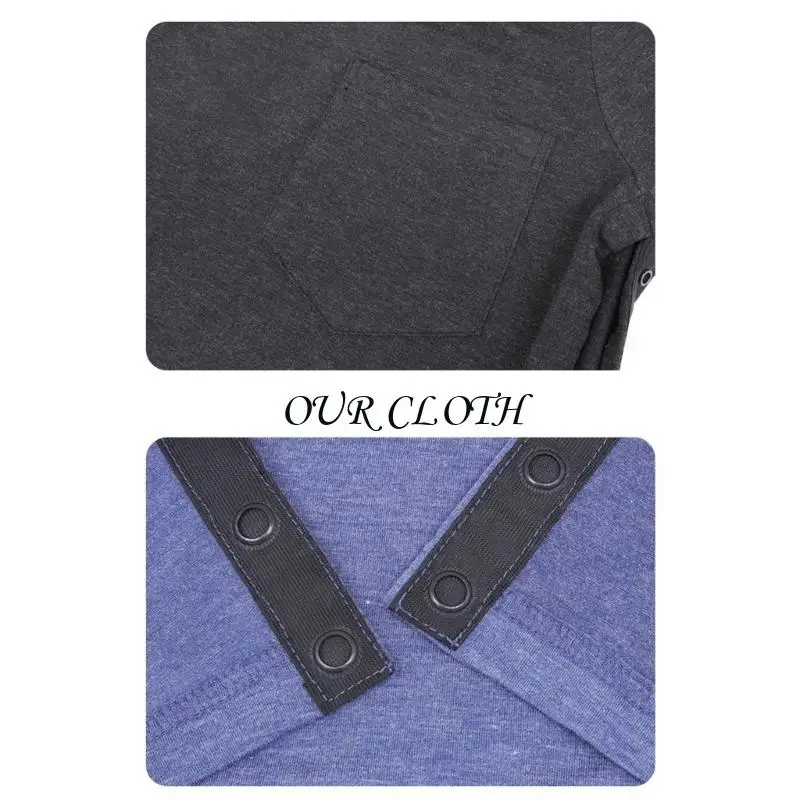 تمزق كامل الأكمام طويلة الأكمام القميص الوصول إلى ميناء الوصول الكامل مفتوحة ما بعد الاسترداد قميص y1ac