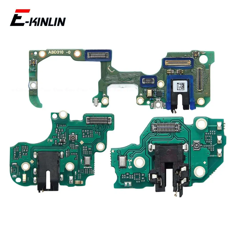 Microphone Earphone Jack Audio Board For OPPO Find X2 Lite Reno Z Reno2 F Reno3 Reno4 Realme 2 Pro X Headphone Port Connector