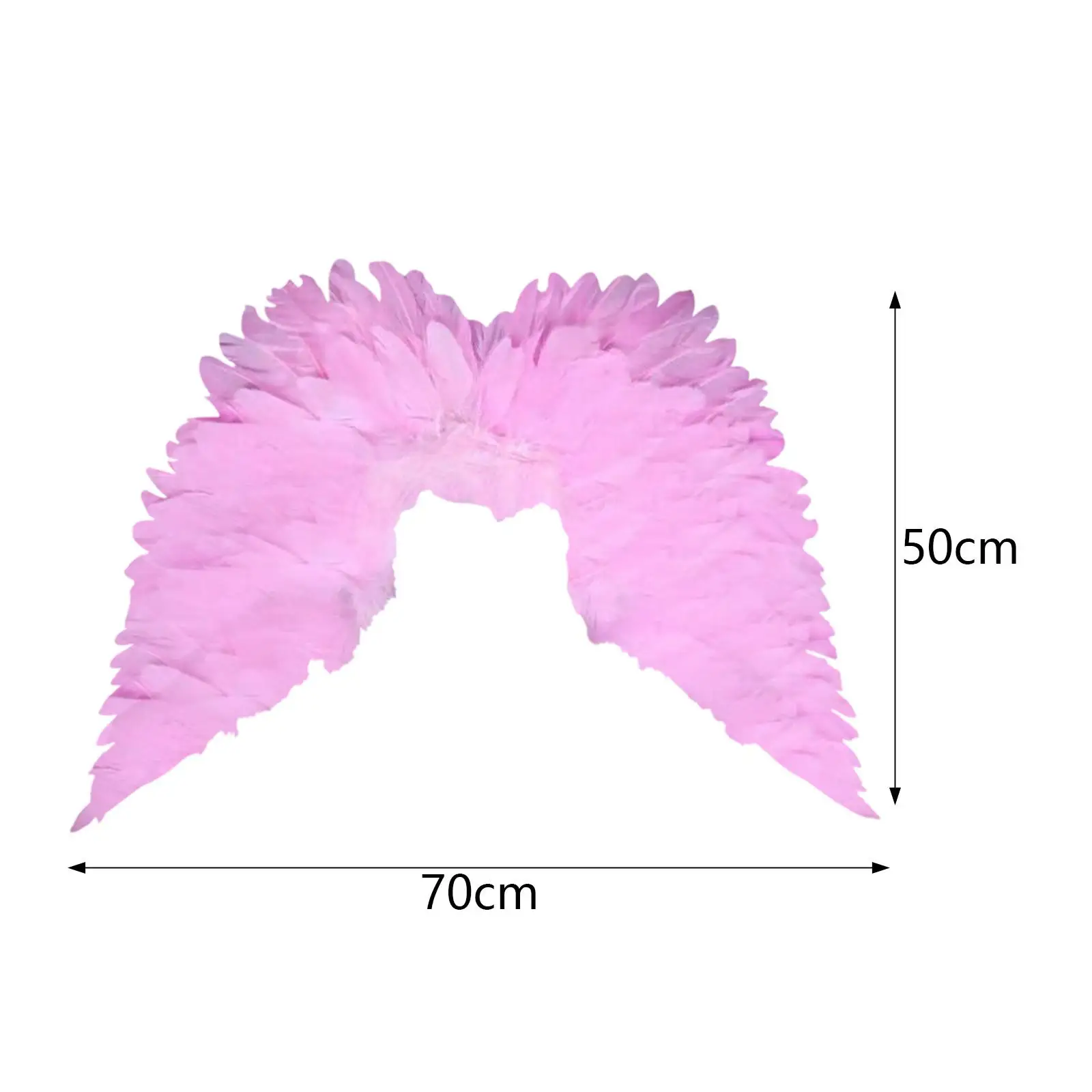 Angel Wings Photo Props Trendy Roles Play Dressing up Feathered Wings for Themed Party Birthday Gift Holidays Festivals Carnival