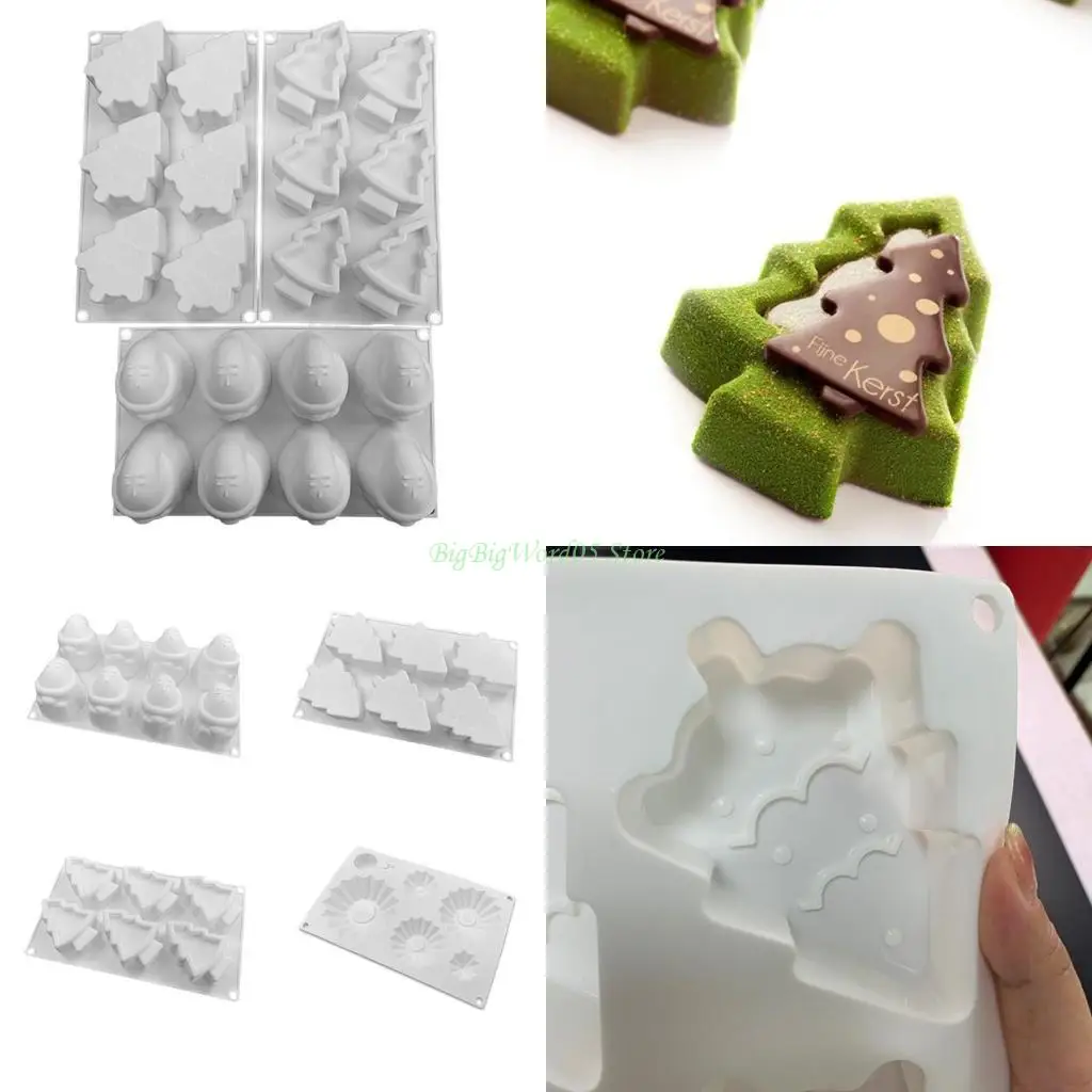 

24TE силиконовые формы для выпечки, аксессуары для выпечки, формы для шоколада, рождественская елка/Chrtstmas, мужская форма для