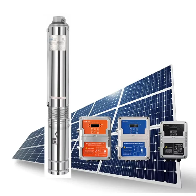 4Inch 4 Inch Irrigation 300V 3Kw 4Hp Solar Submersible Water Pump