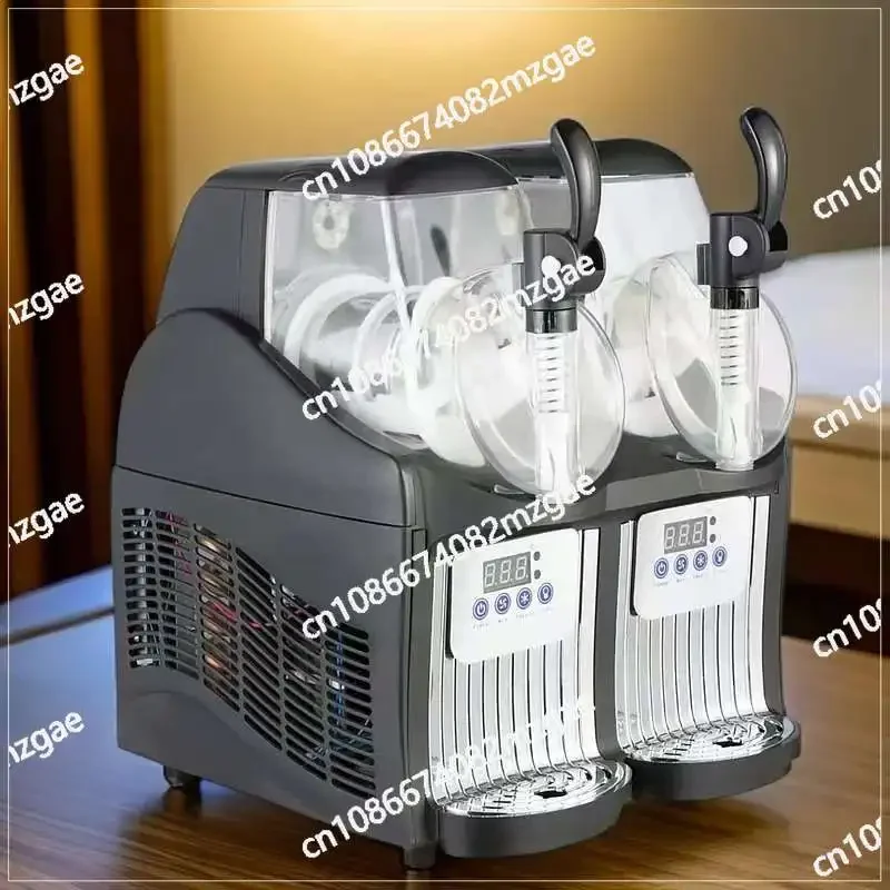 

Snow Machine Small Single Cylinder Snow Melter Smoothie Machine Household Mini Double Cylinder Desktop Cold Drink Juicer