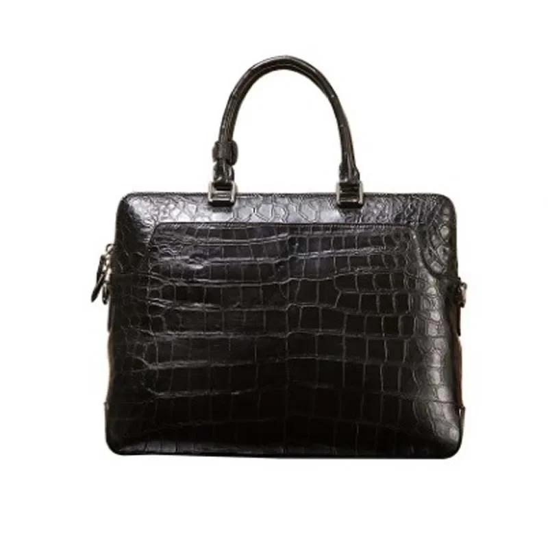 ourui  crocodile leather  men briefcase   new  Men's bags men handbag new arrival men bag