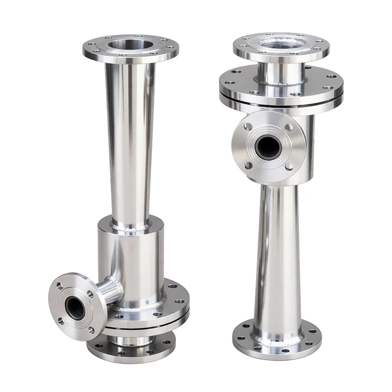 Venturi Injector High Efficiency Venturi Eductor Wastewater Treatment Aeration Pond Oxygenation 304 Stainless Steel