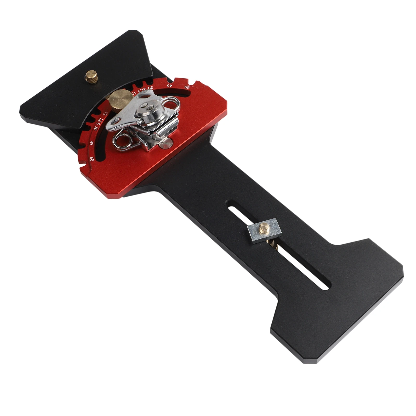 

Circular Saw Jig 90 Angle Guide Adjustable 15 -60 Anti-deformation Design Precision Aluminum Angle Guide Hand Tool Set