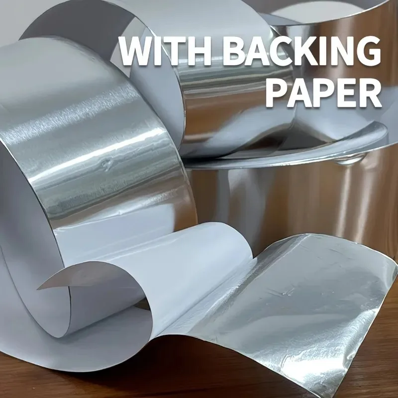 Aluminum Foil Tape Waterproof Insulation Duct Tape,For Pipe Rupture/Window Seal/RV Awning/Roof Leak/Boat Sealing/AC Repairs