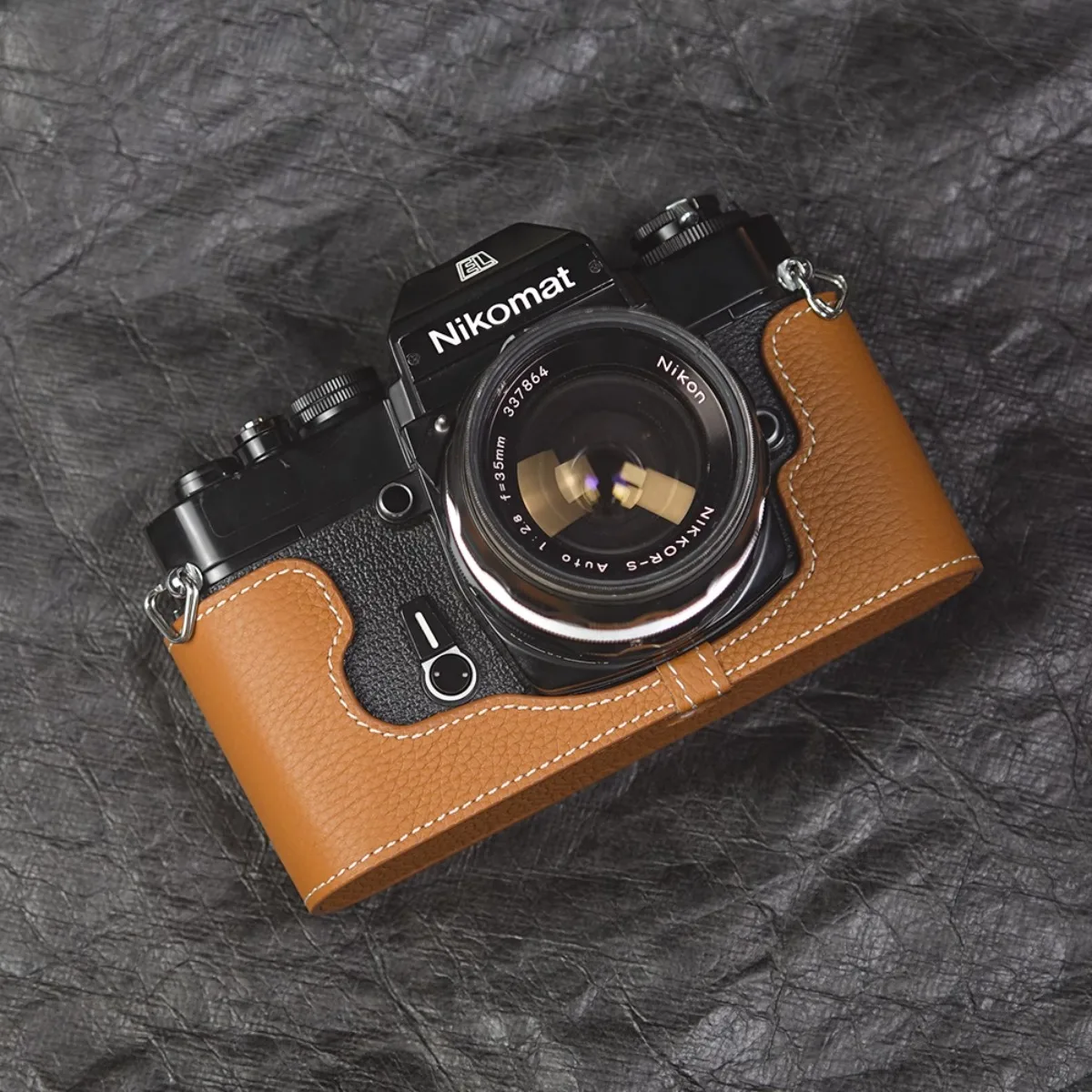 camera-leather-protective-case-vintage-body-base-cover-shoulder-belt-for-nikon-matt-el-el2-fg-fg20-bag-photography-accessories