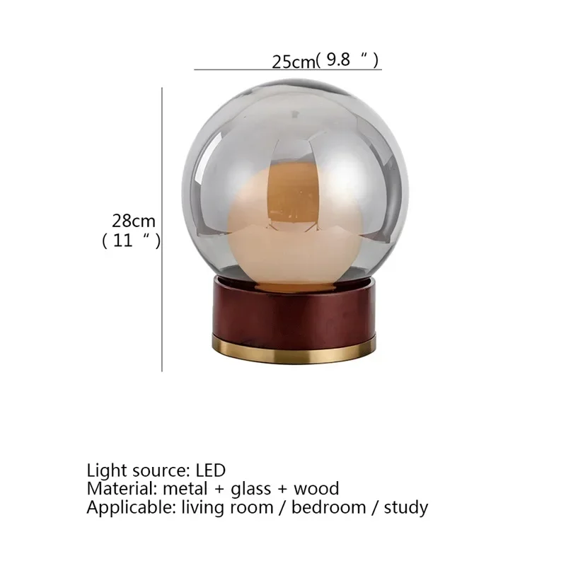 VIOLET Modern Creative Table Lamp LED Desk Lighting Decorative for Home Living Room