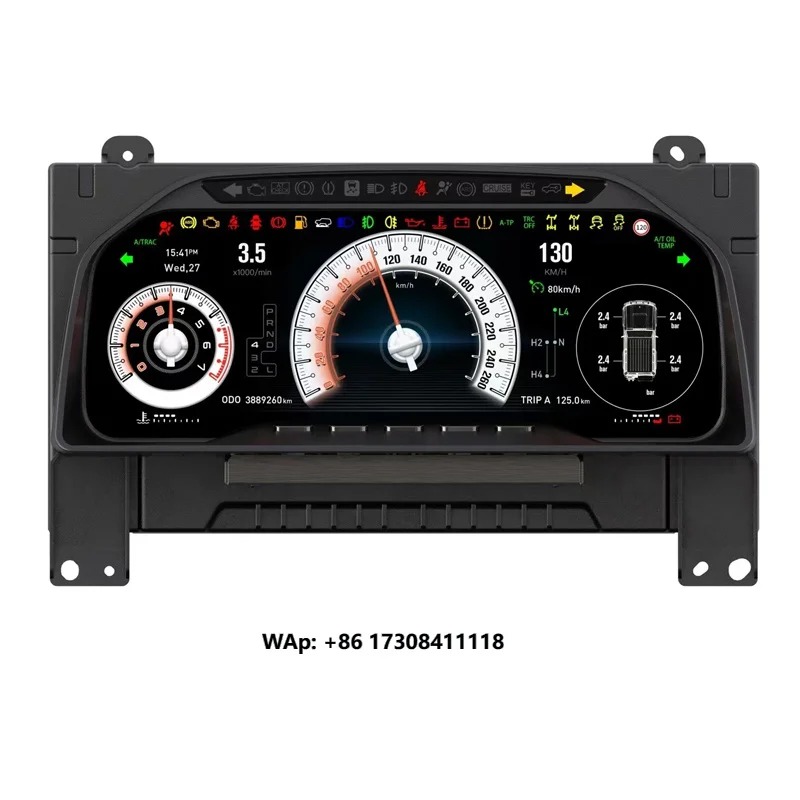 Digital Cluster Dashboard for  LC70 LC75 LC76 LC79 Series Multifunctional Lcd Speedometer Instrument Display Screen