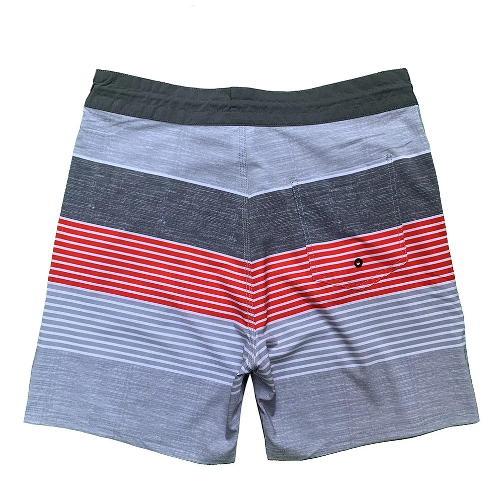 Männer Strand Shorts 4-Wege elastische schnell trocknende Boards horts Badehose Bermuda Surfhose Sportswear Fitness hose homme