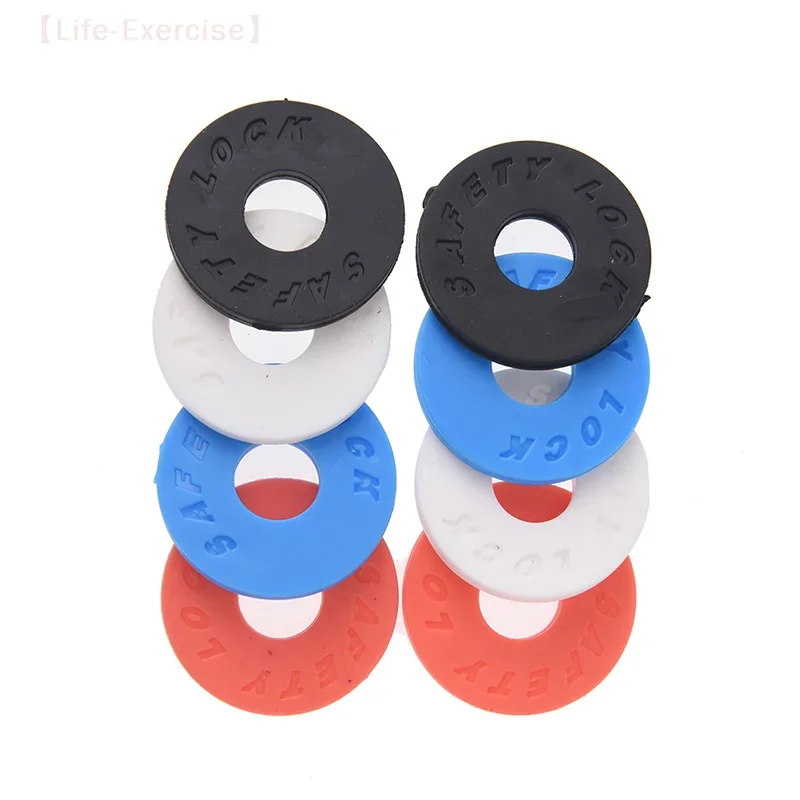 

2 Pcs Premium Guitar Strap Lock Washers, Non-Slip Rubber Design For Secure Strap Attachment & Guitar Protection