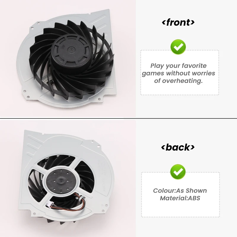 A73E-Console Host Internal Radiation Cooling Fan Replacement Parts For PS4 Pro 7000 Game Console Accessories