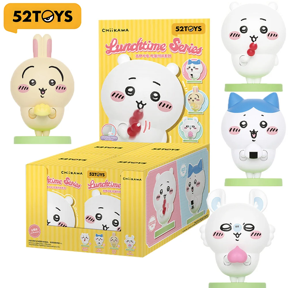 

New Original 52TOYS Chiikawa Blind Box Meal Time Series Adorable Dolls Decorations Model Toys Desktop Ornaments Creative Gifts