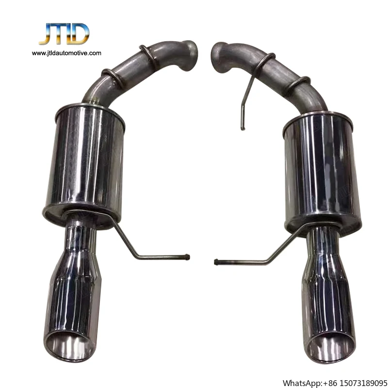 High Performance Exhaust Kit With Round Tips for 2012-2013   3.7L 5..0L