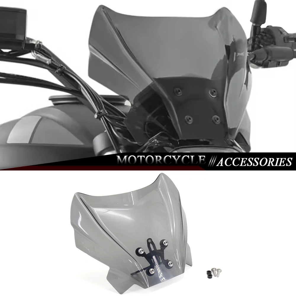 

New Motorcycle Windshield WindScreen Wind Shield Screens Deflectors For Benelli 502 C 502C 502c 2019 - 2024 2023 2022 2021