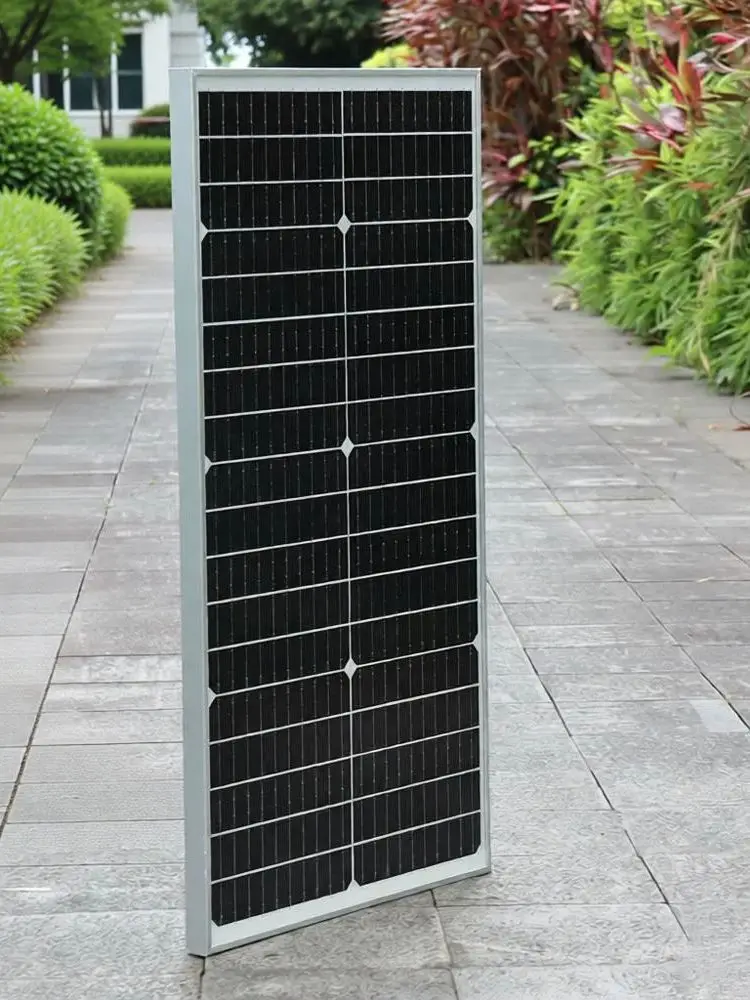 12v panel słoneczny hartowane szkło sztywny panel fotowoltaiczny 12v ładowarka bateria kemper RV łodzi dach dom mono komórka dioda bypass UE magazyn DHL wysyłka — zdjęcie produktu 7