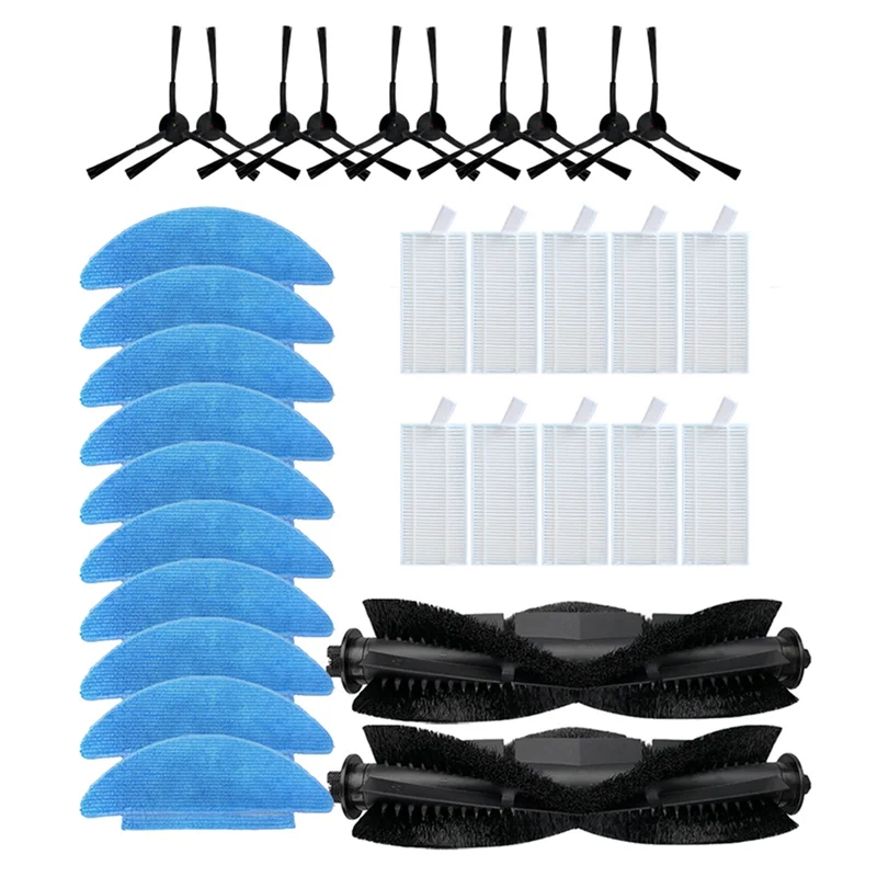 

Лидер продаж для робота-пылесоса Cecotec Conga 7490 Eternal Genesis/X-Treme, основная боковая щетка, тряпка для швабры, комплект фильтров