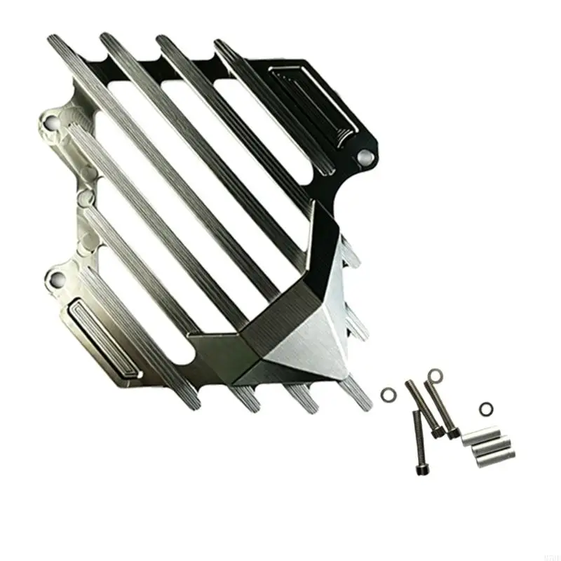 M76E Aluminium-Kühlerschutzgitterabdeckung, Motorrad-Wassertank-Kühlerabdeckung – Detail 9