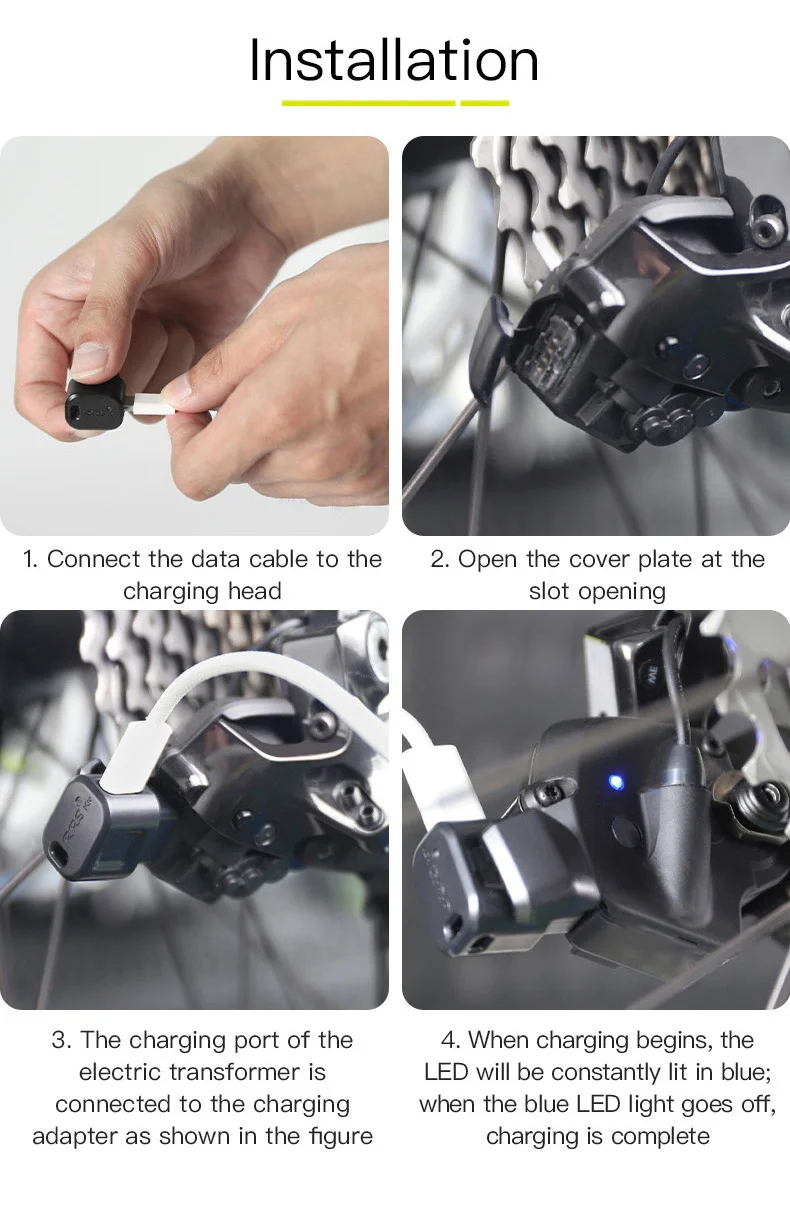 Rrskit Batterieladegerät-Adapter für Shimano 12-Gang Di2-Gruppen Dura-Ace R9200/Ultegra R8100/105 R7100 Electronic Shifting – Detail 15