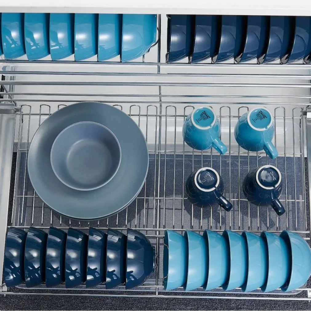 

Stove pull basket, double water pan, nano dry plating, flat basket, dish basket, double-layer combination wire, complete set of