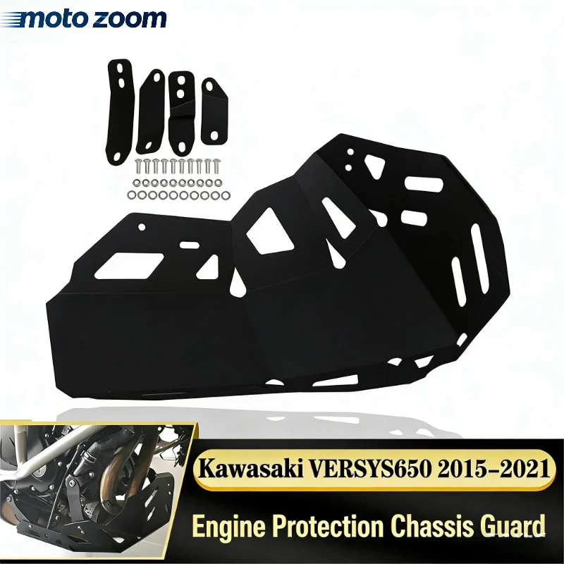 

Engine Cover Motorcycle Accessories Under Engine Protection Chassis Engine guard For KAWASAKI Versys 650 2015-2023 Versys650