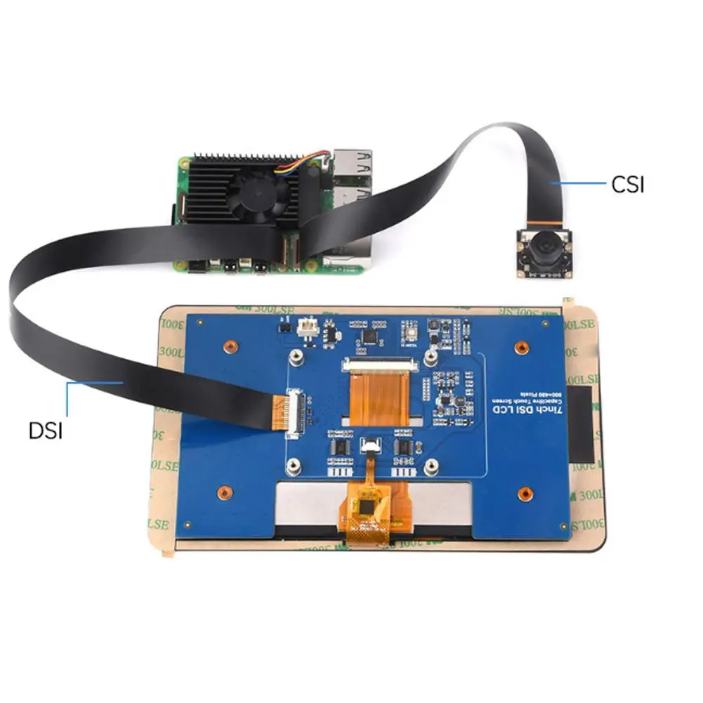 For Raspberry Pi 5 DSI Flex Cable 22Pin To 15Pin For DSI Display Multifunctional Convenient Practical Cable