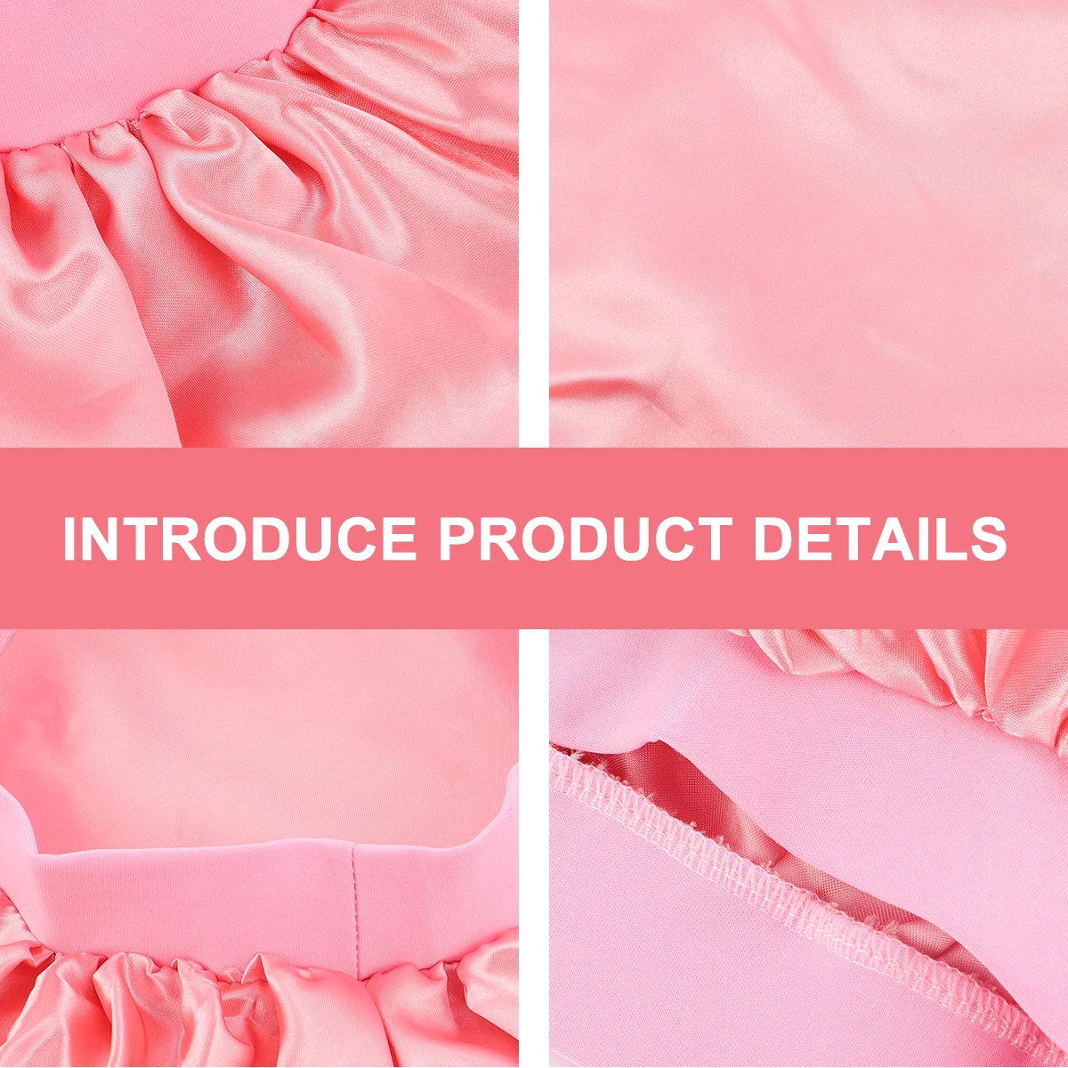 

Head Cap Imitation Silk Woman Satin Bonnet Curly Hair Sleep Cover for Sleeping