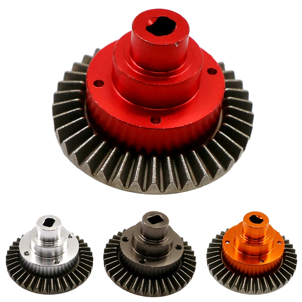 RCGOFOLLOW 1x Steel Diff Differential Gear Box For 1 10 Rc Differential Gear Box HSP 94180 RC Car Part RC Car Accessories