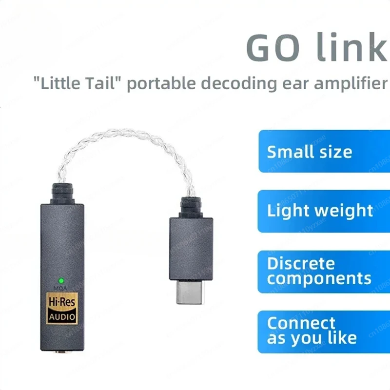 Link USB Balanced DAC Portable Headphone Amplifier Dongle Dynamic Range Enhancement Total Harmonic Distortion Decoder