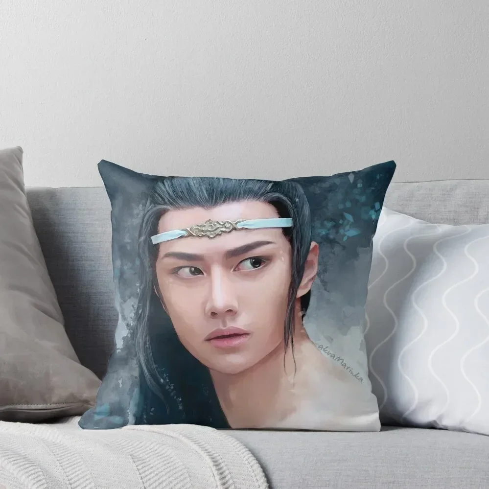 The Untamed. Lan Zhan Throw Pillow Custom Cushion Photo Sofas Covers pillow cover luxury Sofa Covers For Living Room pillow