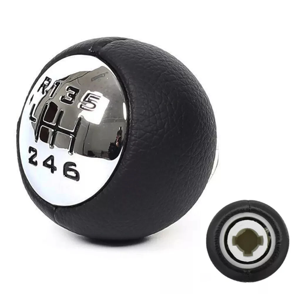 For 3008 ABS Shift Knob 6-Speed Shift Knob Color: Black Modern Style Perfect Fit Precise Shifting Sleek Design