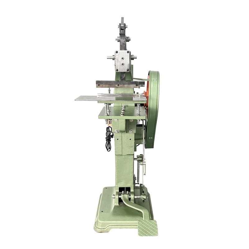 JZ-968C-1 Electric 220V Semi-Automatic Metal Edge Pressing Machine for Box File Folder Notebook 1-Year Warranty