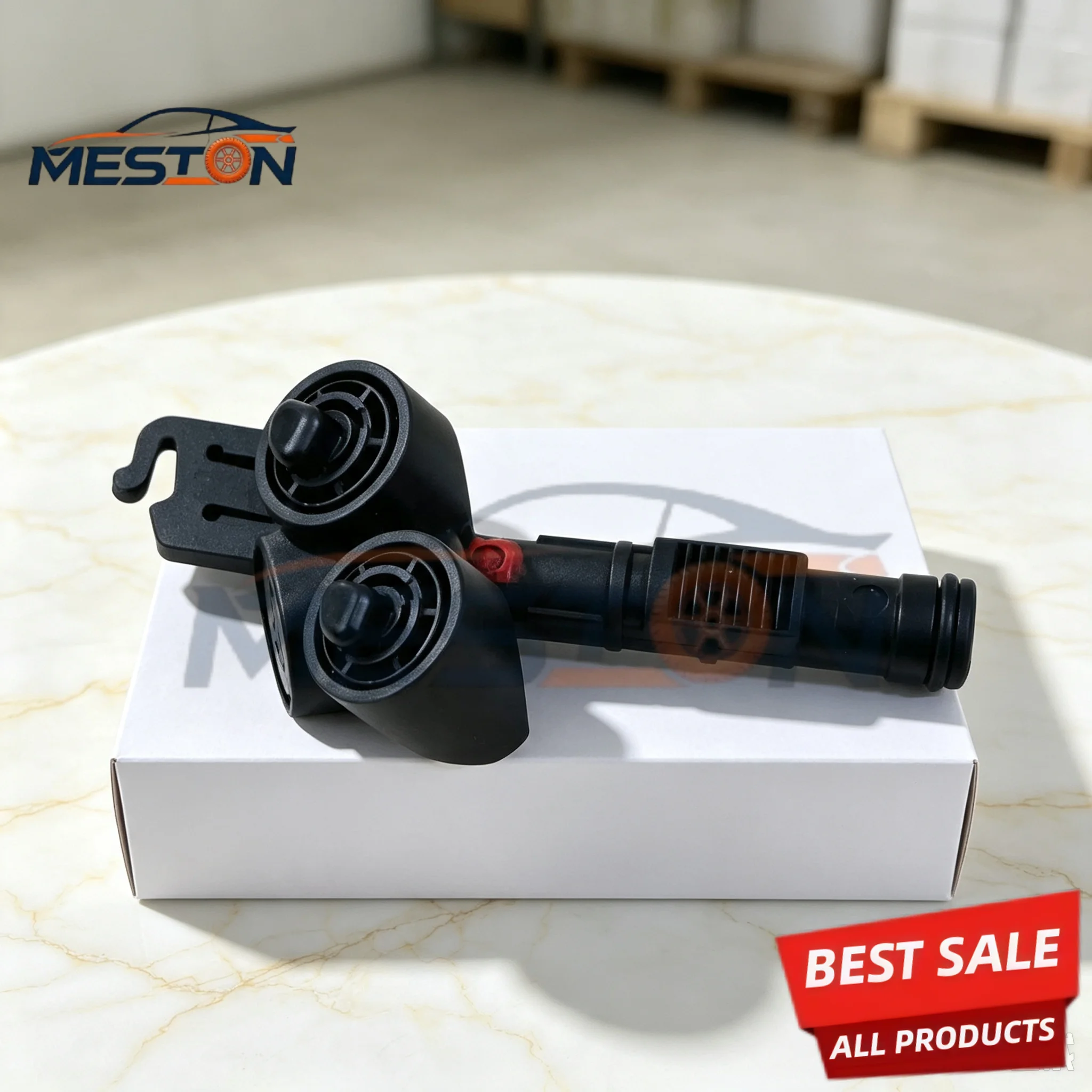 OEM 30698422 30698423 Left Right Bumper Headlight Washer Pump Wiper Nozzle Cylinder for Volvo S40/C70/C30/V50 view 2
