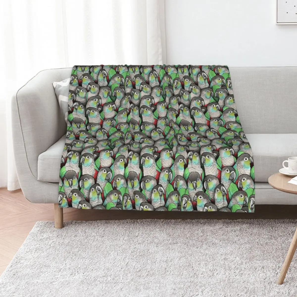 Crimson-bellied Conures Throw Blanket christmas gifts Bed Flannels Winter beds valentine gift ideas Softest Blankets