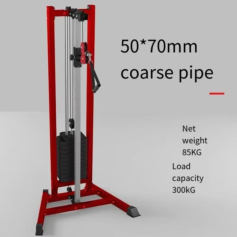 Hot sales Cross-borderCommercial And Home Gym LAT Pull Down Low Row Machine Single Cable Machine