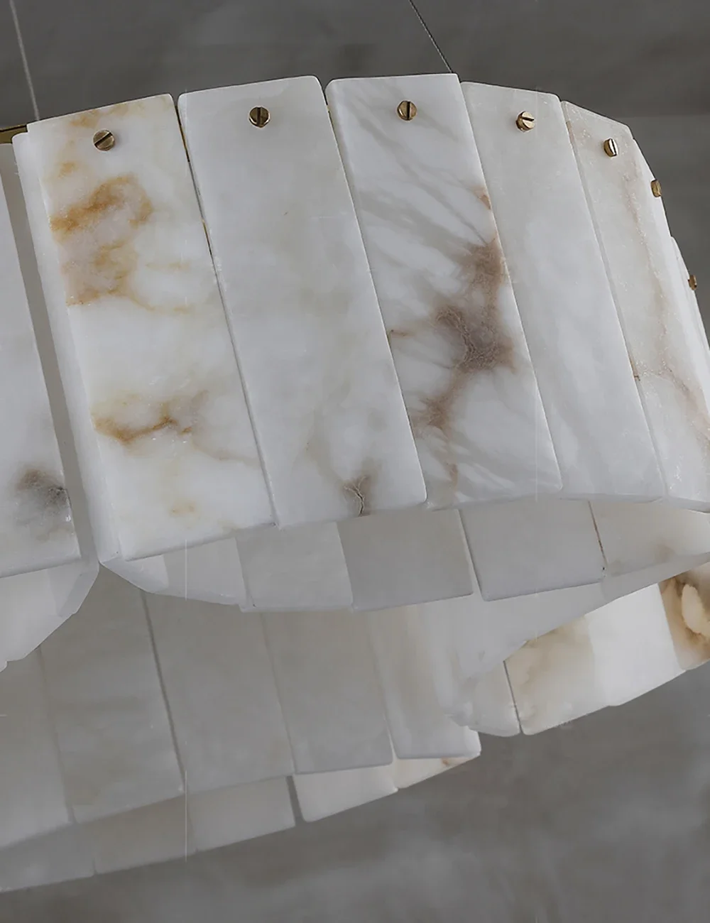 

Modern Light Luxury Natural Marble Ceiling Pendant Lamps Home Decor Appliance Hanging Lamps Brushed Matte Gold Lighting