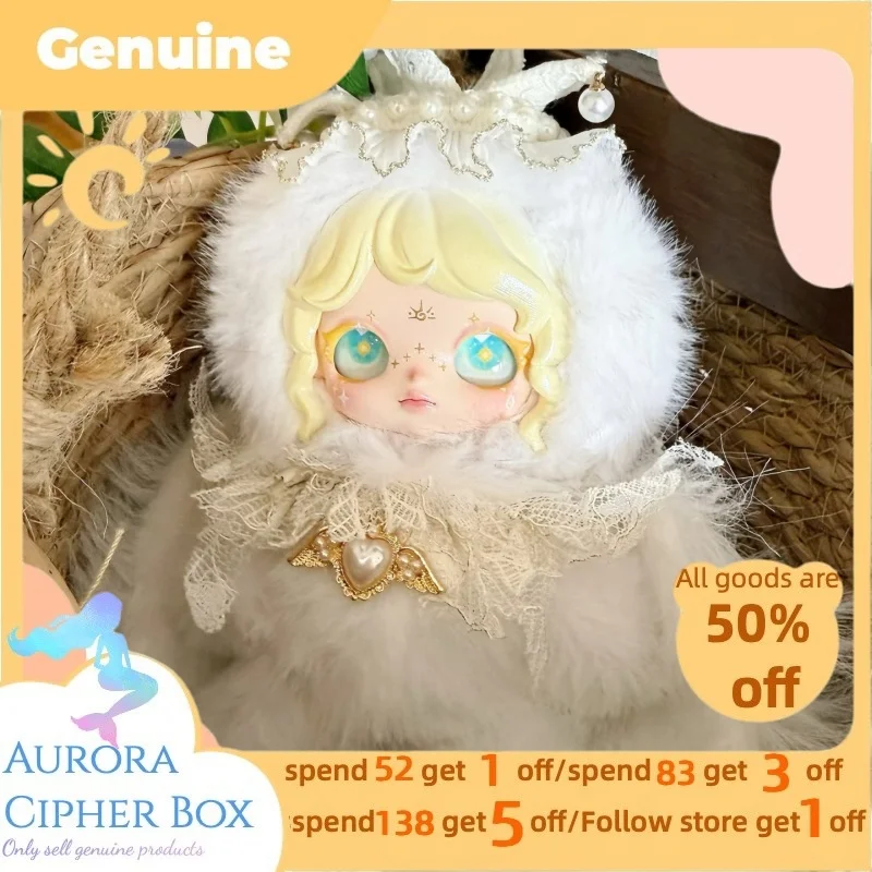 

Подлинная серия Dumia Aria Whisper Of Snow Traces, виниловая слепая коробка, милая кукла Ария, фигурка, загадочная коробка, кавайный подарок-сюрприз