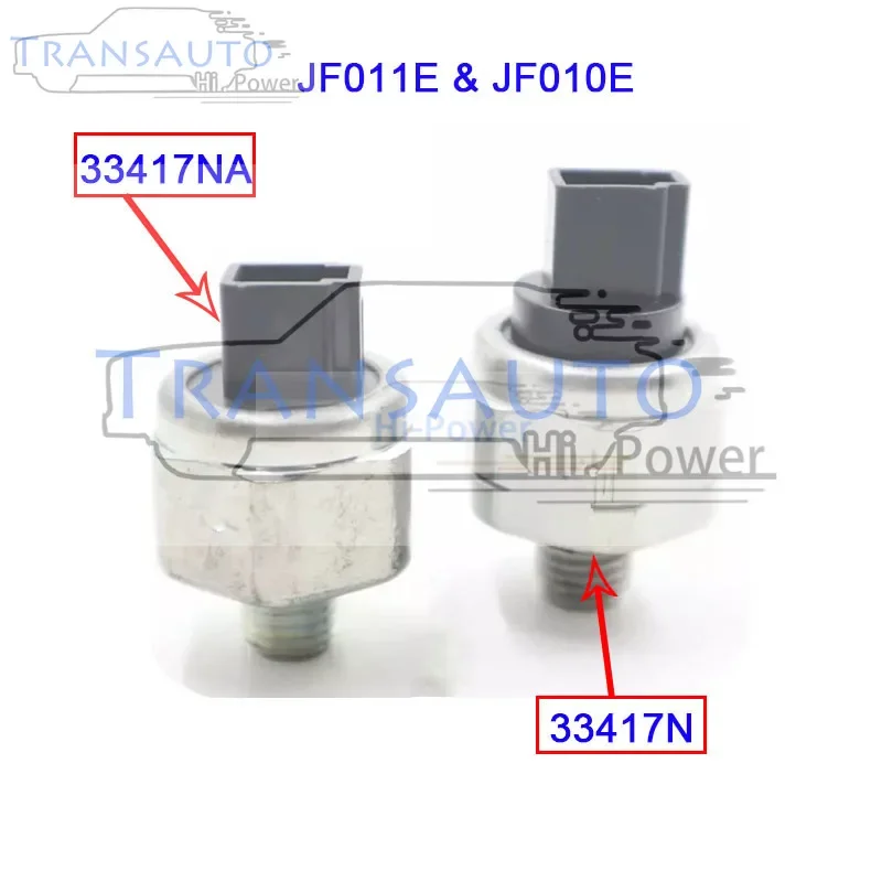 JF010E JF011E RE0F09A 09B RE0F10A F1CJA Transmission Clutch Oil Pressure Sensor 33417N 33417NA For Nissan Mitsubishi Dodge Ratio