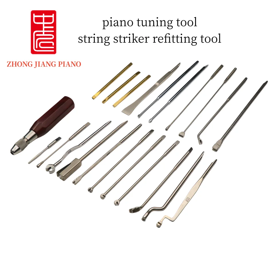 Piano tools Action string machine Damping spoon wrench Sound head multi-port wrench Shaft adjustment wrench