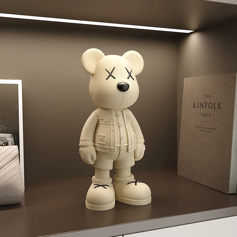 

Мультяшная фигурка медведя, модель из смолы, игрушка, коллекционер, гаражный комплект, фигурка медведя, коллекция кукол, игрушки