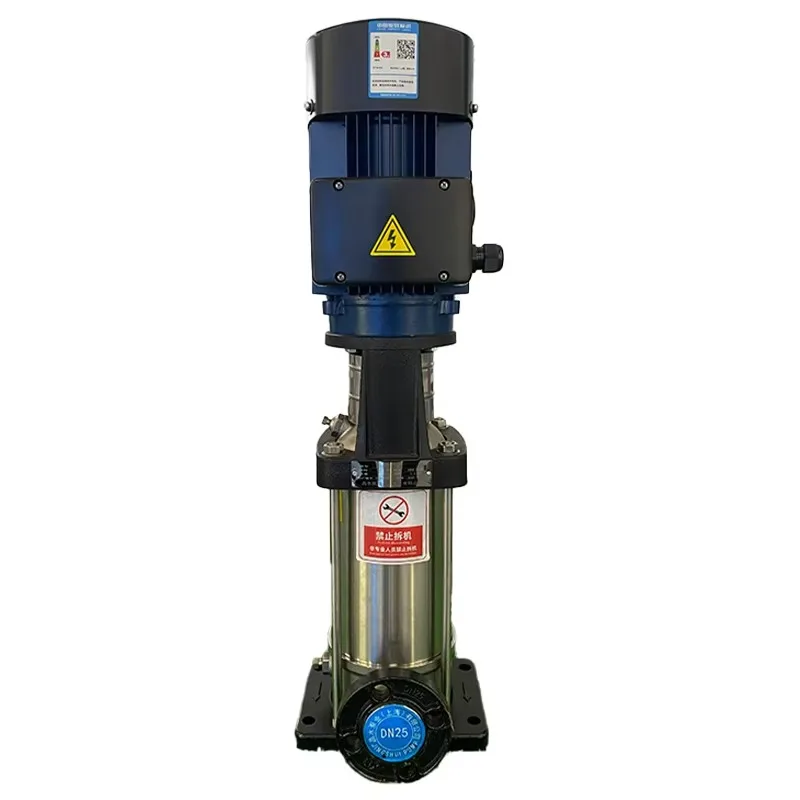Hot-selling silent-running electric multi-stage industrial best water pump for household water pressure increase